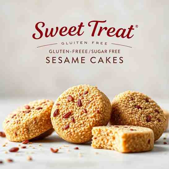 Sweet Treat - Gluten Free Dairy Free Sugar Free Sesame Cakes